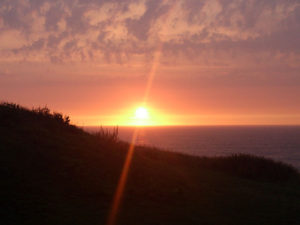 Cornish Sunset in Newquay photo for the Richard W Luscombe Photography Portfolio
