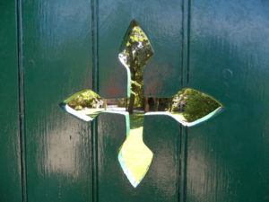 The gardens through a doorway window photo at The Lost Gardens of Heligan for the Richard W Luscombe Photography Portfolio
